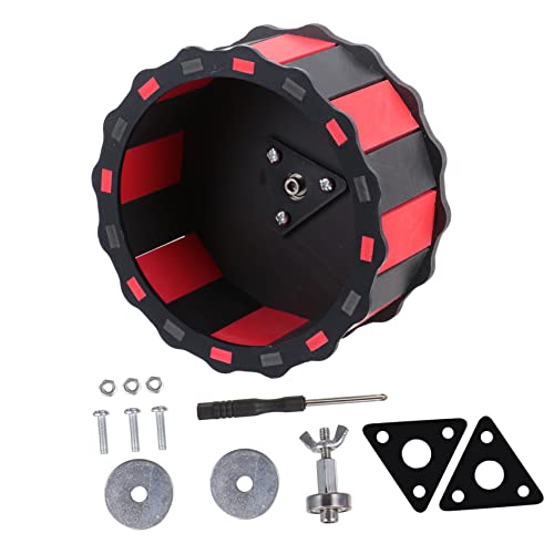 PEPLAYTAL Hamster Laufrad Geräuschloses Fitnessrad für Kleintiere für Hamster Ratten und Mäuse Langlebig und Käfige und Spielzeugbedarf von PEPLAYTAL