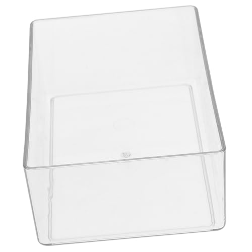 PEPLAYTAL Hamster Sandbad Box Transparent Kleintier Sandbadebehälter Waschbar Sandbad für Zwerghamster Chinchilla Kleintiere Haustier Zubehör Praktisch Robust und Leicht zu Reinigen von PEPLAYTAL