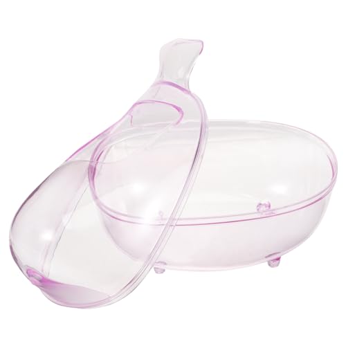 PEPLAYTAL Hamster Sandbadbehälter Kleine Hamsterbadewanne für Chinchillas Kompakt und Transparent für Sauna Badezimmer Haustierkäfig PEPLAYTAL Hamster Sandbadbehälter Kleine Hamsterbadewanne für Chinchillas Kompakt und Transparent für Sauna Badezimmer Haustierkäfig von PEPLAYTAL