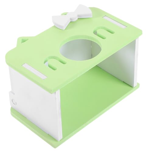 PEPLAYTAL Hamster Versteck Haus aus Stabilem PVC Kleines Haustier Unterschlupf Wärmeisolierend Robust und Sicher Geeignet für Zwerghamster Rennmäuse Mäuse und Kleine Nager PEPLAYTAL Hamster Versteck Haus aus Stabilem PVC Kleines Haustier Unterschlupf Wärmeisolierend Robust und Sicher Geeignet für Zwerghamster Rennmäuse Mäuse und Kleine Nager von PEPLAYTAL