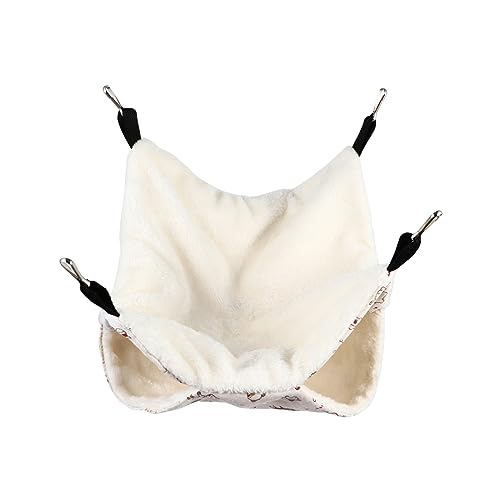 PEPLAYTAL Plüsch-hängematte Bett Nest Für Hamster Eichhörnchen Igel Meerschweinchen Kleines Haustier Wärmespeicherung Winter Zubehör Mit Kette Für Kleintiere Hängematte Im Käfig PEPLAYTAL Plüsch-hängematte Bett Nest Für Hamster Eichhörnchen Igel Meerschweinchen Kleines Haustier Wärmespeicherung Winter Zubehör Mit Kette Für Kleintiere Hängematte Im Käfig von PEPLAYTAL