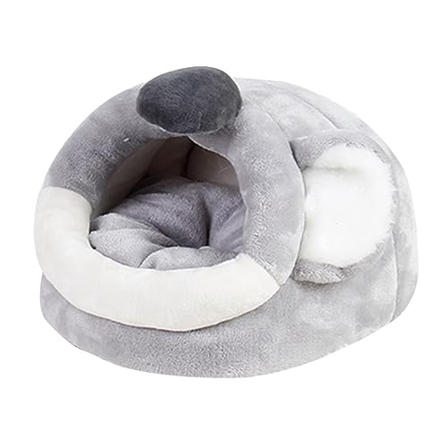 PEPLAYTAL Kuschelhöhle Für Kleine Haustiere Cartoon Hamsterbett Warm Und Weich Für Meerschweinchen Und Andere Kleintiere Leicht Zu Bewegen Mit Attraktivem Design Und Einfacher von PEPLAYTAL
