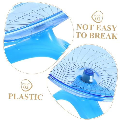 PEPLAYTAL Hamsterrad Leises Laufrad Geräuscharmes Nagerspielzeug Fliegende Untertasse für Kleintiere Hamster Rennmäuse Trainingsrad Fördert Bewegung und Gesundheit Zufällige Zufällige Farbe PEPLAYTAL Hamsterrad Leises Laufrad Geräuscharmes Nagerspielzeug Fliegende Untertasse für Kleintiere Hamster Rennmäuse Trainingsrad Fördert Bewegung und Gesundheit Zufällige Zufällige Farbe von PEPLAYTAL