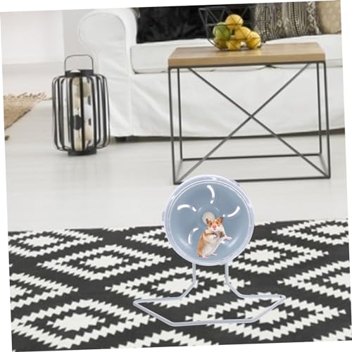PEPLAYTAL Hamsterrad mit Rutschfester Oberfläche und Verstellbarem Ständer Großer Laufradspielzeug für Kleine Haustiere Wie Hamster Chinchillas und Andere Kleintiere Sicheres Trainingsrad PEPLAYTAL Hamsterrad mit Rutschfester Oberfläche und Verstellbarem Ständer Großer Laufradspielzeug für Kleine Haustiere Wie Hamster Chinchillas und Andere Kleintiere Sicheres Trainingsrad von PEPLAYTAL