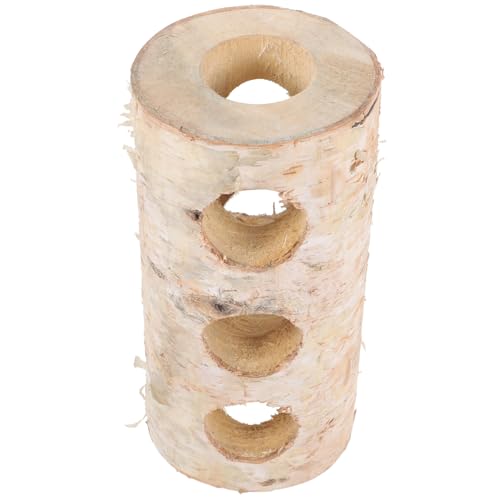 PEPLAYTAL Hamsterversteck aus Natürlichem Holz mit Eingängen Leichter Kauspielzeug Tunnel für Hamster Meerschweinchen Mäuse und Kleine Haustiere Handgefertigtes Versteck und Schlafplatz PEPLAYTAL Hamsterversteck aus Natürlichem Holz mit Eingängen Leichter Kauspielzeug Tunnel für Hamster Meerschweinchen Mäuse und Kleine Haustiere Handgefertigtes Versteck und Schlafplatz von PEPLAYTAL