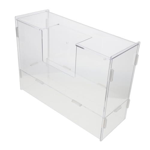 PEPLAYTAL Hasengrasständer Häschen-heu-futterspender Bunny Hay Feeder Heuraufe Für Kaninchen Heubeutel Für Kaninchen Heufutterstation Für Kaninchen Hasen-heusack Acryl Transparent von PEPLAYTAL