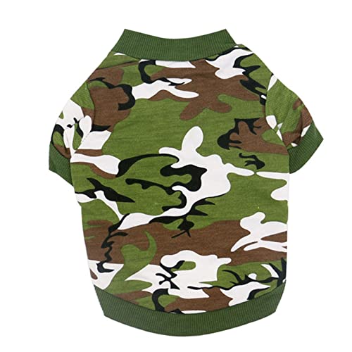PEPLAYTAL Haustier -Outfits Hundemäntel Züchten Hundekostüme Für Große Hunde Atmungsaktiv Plüsch Jacke Hundekleidung Welpe Größe Freizeitmantel Für Hunde Green von PEPLAYTAL