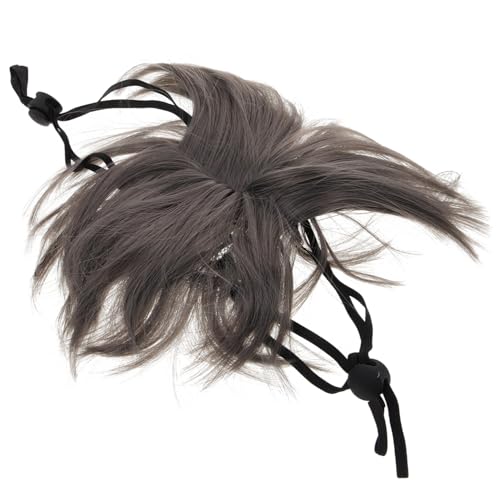 PEPLAYTAL Haustier Perücke Cosplay Hundestirnband Hund Partybevorzugung Welpenpflegeset Züchten Haustiere Hundespray Hunde-Outfits Hundeshampoo Haustier Kostüme Perücke Nylonfaser Dark Grey PEPLAYTAL Haustier Perücke Cosplay Hundestirnband Hund Partybevorzugung Welpenpflegeset Züchten Haustiere Hundespray Hunde-Outfits Hundeshampoo Haustier Kostüme Perücke Nylonfaser Dark Grey von PEPLAYTAL