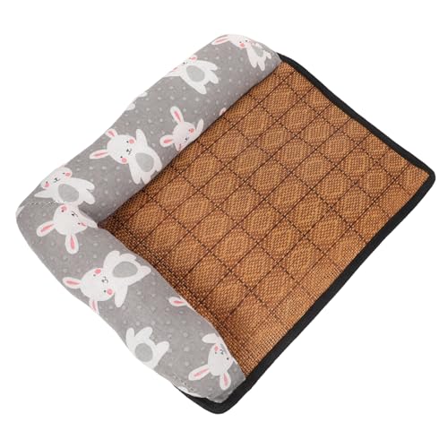 PEPLAYTAL Haustier Sommer Cool Pad Pfoten Kühlendes Haustierbett Kühlung Selbstkühlende Matte Für Hunde Hundebett Hund Kühlmatte Haustier -sommermatte Kühlmatten Für Hunde Nest Grau Rattan PEPLAYTAL Haustier Sommer Cool Pad Pfoten Kühlendes Haustierbett Kühlung Selbstkühlende Matte Für Hunde Hundebett Hund Kühlmatte Haustier -sommermatte Kühlmatten Für Hunde Nest Grau Rattan von PEPLAYTAL