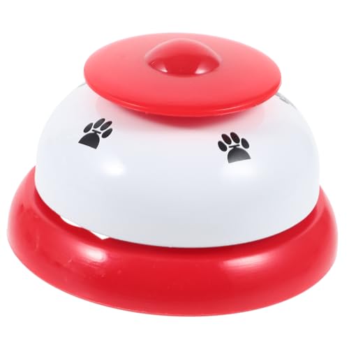 PEPLAYTAL Haustier Trainingsglocke für Hunde und Katzen mit Großem Knopf Töpfchentraining Glocke zur Kommunikation Robustes Pet Bell für Sauberkeit und Grundgehorsam von PEPLAYTAL