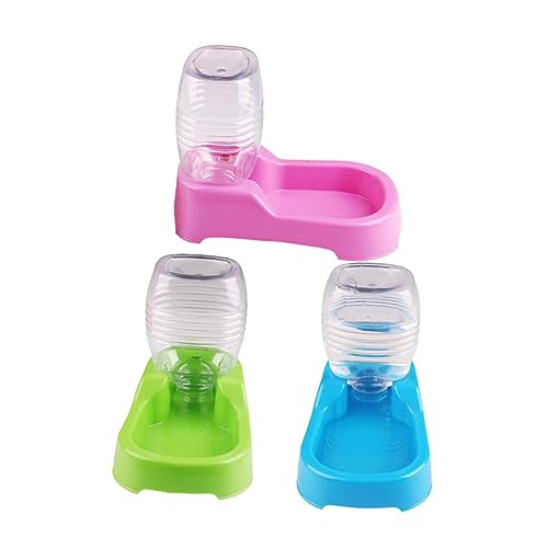 PEPLAYTAL Haustier Wasserzufuhr Schüssel Kreative Wasserspender für Welpen Grün Spritzsicherer Futterspender für Unterwegs Umweltfreundliches PEPLAYTAL Haustier Wasserzufuhr Schüssel Kreative Wasserspender für Welpen Grün Spritzsicherer Futterspender für Unterwegs Umweltfreundliches von PEPLAYTAL