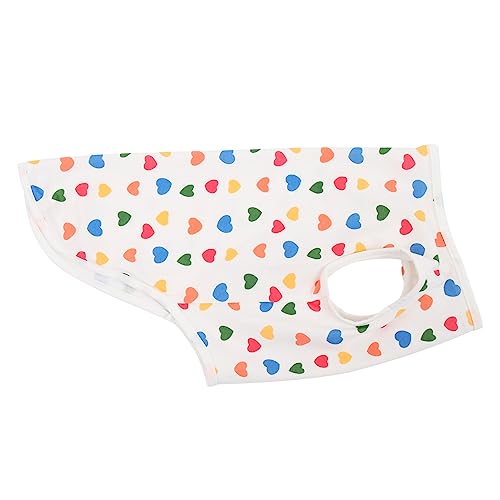 PEPLAYTAL Haustierweste pet Supplies Dog Costume hundezubehör katzrnzubehör Katzenkleidung nur für Katzen Katzenmantel klein dekoratives Katzenkostüm entzückendes Katzenkleid Baumwolle Weiß von PEPLAYTAL