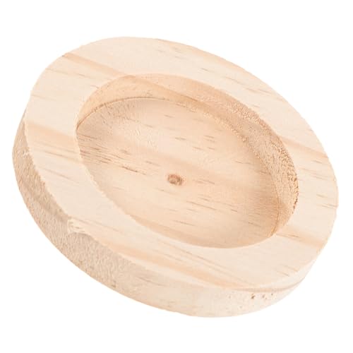 PEPLAYTAL Holz Fütterungsschale für Kleintiere Tragenresistente Schüssel für Hamster Chinchillas und Kompakte Langlebige Wasserschale aus Holz zu Reinigen PEPLAYTAL Holz Fütterungsschale für Kleintiere Tragenresistente Schüssel für Hamster Chinchillas und Kompakte Langlebige Wasserschale aus Holz zu Reinigen von PEPLAYTAL