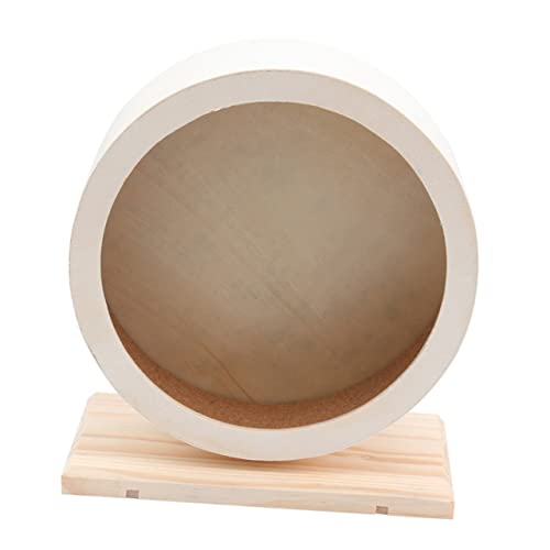 PEPLAYTAL Holz Laufrad für Hamster Geräuschloses Pet Exercise Wheel für Chinchillas und Meerschweinchen Bewegung und Aktivität für Kleine Haustiere PEPLAYTAL Holz Laufrad für Hamster Geräuschloses Pet Exercise Wheel für Chinchillas und Meerschweinchen Bewegung und Aktivität für Kleine Haustiere von PEPLAYTAL