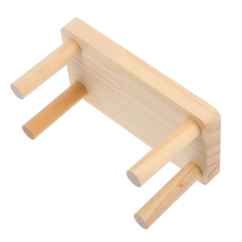 PEPLAYTAL Holzplattform für Hamsterkäfig Natürliche Stabile Kletter und Spielplattform Multifunktional als Futter und Wasserschalenständer Pflegeleichtes Design für Kleintiere Wie PEPLAYTAL Holzplattform für Hamsterkäfig Natürliche Stabile Kletter und Spielplattform Multifunktional als Futter und Wasserschalenständer Pflegeleichtes Design für Kleintiere Wie von PEPLAYTAL