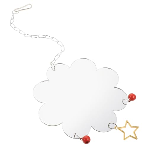 PEPLAYTAL Hängender Vogelkäfig Spiegel Mit Glocke Multifunktionales Spielzeug Für Papageien Und Vögel Für Vogelkäfig Zubehör Fördert Spiel Und Unterhaltung PEPLAYTAL Hängender Vogelkäfig Spiegel Mit Glocke Multifunktionales Spielzeug Für Papageien Und Vögel Für Vogelkäfig Zubehör Fördert Spiel Und Unterhaltung von PEPLAYTAL