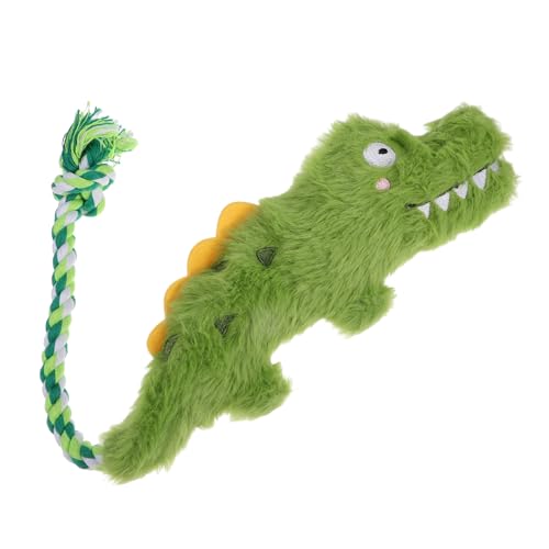 PEPLAYTAL Hund Plüschtier Plüschtiere Für Hunde Quietschende Spielzeuge Für Hunde Light Green von PEPLAYTAL