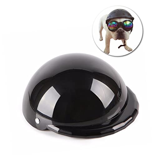 PEPLAYTAL Hundehelm für Haustiere und Regenschutzhelme aus Kunststoff Verstellbare Nylonbänder Gepolsterte Innenseite Stylisches Hundekostümzubehör PEPLAYTAL Hundehelm für Haustiere und Regenschutzhelme aus Kunststoff Verstellbare Nylonbänder Gepolsterte Innenseite Stylisches Hundekostümzubehör von PEPLAYTAL