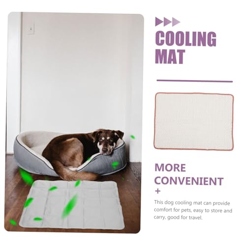 PEPLAYTAL Hundekühlmatte für Atmungsaktive und Langlebige Haustier Eisunterlage für Katzen Sorgt für Kühlen Schlafplatz an Heißen PEPLAYTAL Hundekühlmatte für Atmungsaktive und Langlebige Haustier Eisunterlage für Katzen Sorgt für Kühlen Schlafplatz an Heißen von PEPLAYTAL