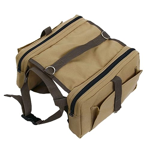 PEPLAYTAL Hunderrucksack Tragetasche für Verstellbar für Outdoor Aktivitäten Wie Camping Praktischen Seitentaschen für Snacks und Zubehör PEPLAYTAL Hunderrucksack Tragetasche für Verstellbar für Outdoor Aktivitäten Wie Camping Praktischen Seitentaschen für Snacks und Zubehör von PEPLAYTAL