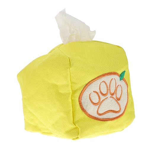 PEPLAYTAL Hundeschnüffelspielzeug Papier Extraction Design Interaktives Trainingsspielzeug für Energieabbau Snackversteck Langlebig Leicht Tragbar Geeignet für Welpen und Ausgewachsene von PEPLAYTAL