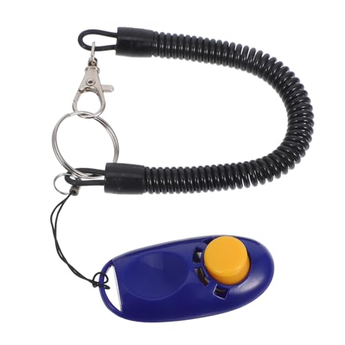 PEPLAYTAL Hundetrainer Klicker mit Mehreren aus Langlebigem Abs Akustische Erziehungshilfe für Hunde Aller Rassen und Altersgruppen Effektives Verhaltenstraining für Welpen Katzen und Vögel von PEPLAYTAL