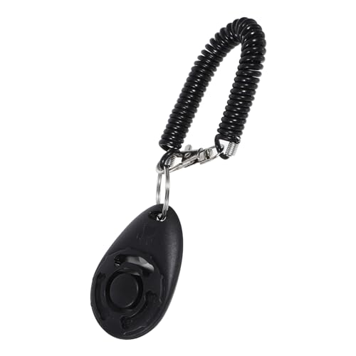 PEPLAYTAL Hundetraining Clicker mit Verstellbarem Armband Leichter Clicker für Hunde Katzen und Vögel Tragbares Erziehungshilfsmittel zur Verhaltenstherapie und Welpentraining von PEPLAYTAL