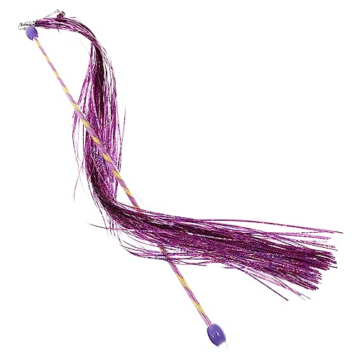 PEPLAYTAL Interaktiver Katzenangel mit Glöckchen und Glitzernder Quaste Leichtes Kätzchenspielzeug für Drinnen und Draußen Animierend und Fördert Spielerisches Verhalten bei Hauskatzen PEPLAYTAL Interaktiver Katzenangel mit Glöckchen und Glitzernder Quaste Leichtes Kätzchenspielzeug für Drinnen und Draußen Animierend und Fördert Spielerisches Verhalten bei Hauskatzen von PEPLAYTAL