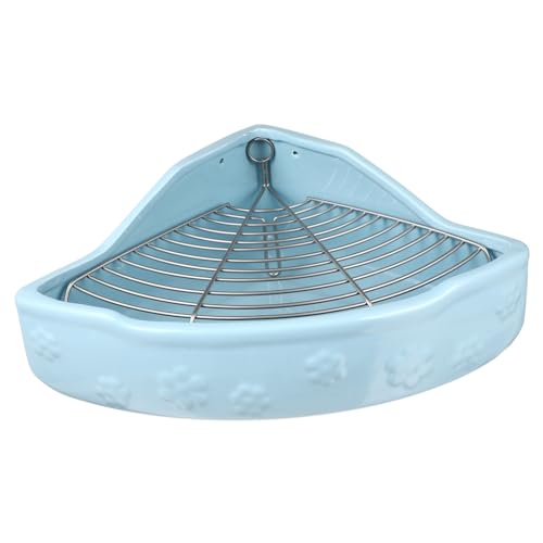 PEPLAYTAL Katzentoilette Aus Keramik Für Haustiere Leicht Zu Reinigen Geeignet Für Kaninchen Und Schweine Auslaufsicheres Design von PEPLAYTAL