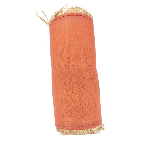 PEPLAYTAL Kaninchentunnel Hamster hamsterspielzeug Hamster Tunnel haustierbett pet Bed petbett Hasenschloss Kaninchenhaus tunnelförmiges Nest Haustier versteckter Ort Stoff Orange von PEPLAYTAL