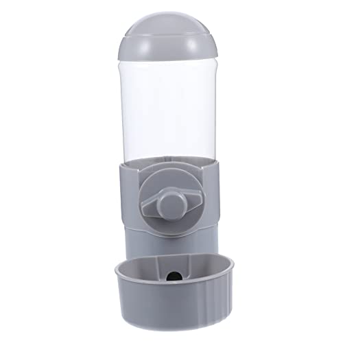 PEPLAYTAL Katze Hund Futterautomat Filter Für Katzenbrunnen Automatischer Hundefutterspender Hundewassernapf Kein Verschütten Hundwasserschalen Welpe Hundenapf Hundefutterschale Dark Grey Pp von PEPLAYTAL
