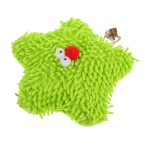 PEPLAYTAL Katze Plüschtier Plüsch Hundespielzeug Katze Kauert Katzenspielzeug Plüsch Plüsch-welpenspielzeug Kauspielzeug Für Katzen Kristallsamt Light Green PEPLAYTAL Katze Plüschtier Plüsch Hundespielzeug Katze Kauert Katzenspielzeug Plüsch Plüsch-welpenspielzeug Kauspielzeug Für Katzen Kristallsamt Light Green von PEPLAYTAL
