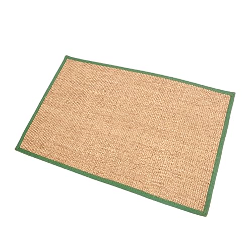 PEPLAYTAL Katzen Schlafmatte aus Sisal Kleine Kratzmatte für Katzen und Schlafgelegenheit Schützendes Haustierzubehör Zufällige Farbwahl Zufällige Farbe von PEPLAYTAL