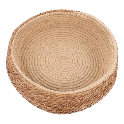 PEPLAYTAL Katzenbett Aus Rattan Bequemes Haustiernest Für Katzen Und Kleine Stilvolles Design Entspannen Und Kleine PEPLAYTAL Katzenbett Aus Rattan Bequemes Haustiernest Für Katzen Und Kleine Stilvolles Design Entspannen Und Kleine von PEPLAYTAL
