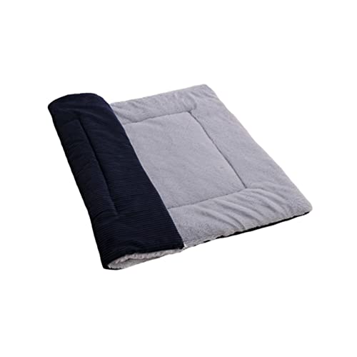 PEPLAYTAL Katzenbett für Drinnen Wendbares Warmes Tierbett aus Strapazierfähigem Material Gemütliche Schlafunterlage für Katzen für Käfige und Transportboxen Ganzjährig Nutzbar in Dunkelblau PEPLAYTAL Katzenbett für Drinnen Wendbares Warmes Tierbett aus Strapazierfähigem Material Gemütliche Schlafunterlage für Katzen für Käfige und Transportboxen Ganzjährig Nutzbar in Dunkelblau von PEPLAYTAL