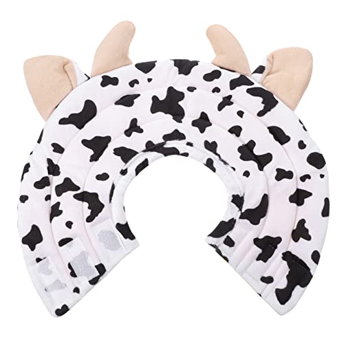 PEPLAYTAL Katzenhalsband Verhindern Für Stofftiere Hund Glocke Männlich Nacken Lampenschirmhalsband Für Hunde Kegelhalsband Für Katzen Gießen Weiß Pp Baumwolle von PEPLAYTAL
