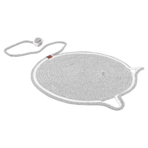 PEPLAYTAL Katzenkratzbrett für rutschfest Langlebig Kratzmatte für Katzen Multifunktionale Schlafmatte für Krallenpflege und Blumigem Kleine von PEPLAYTAL