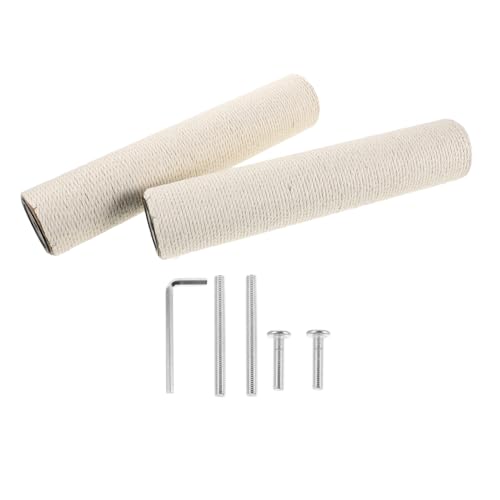 PEPLAYTAL Katzenturm Ersatzkratzpfosten aus Natürlichem Sisal mit Schrauben Robuster Kratzbaum Ersatzpfosten für Indoor Katzen Möbel Schutz und Kratzbedürfnisse von Kitten Geeignet PEPLAYTAL Katzenturm Ersatzkratzpfosten aus Natürlichem Sisal mit Schrauben Robuster Kratzbaum Ersatzpfosten für Indoor Katzen Möbel Schutz und Kratzbedürfnisse von Kitten Geeignet von PEPLAYTAL