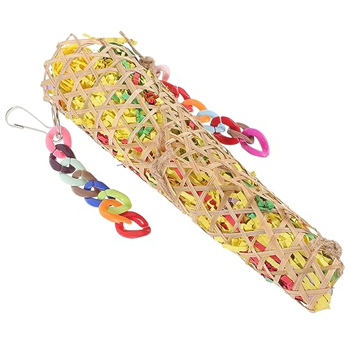 PEPLAYTAL Kauspielzeug Für Papageien Aufblasbares Papageienspielzeug Stroh Vogelnest Vogelspielzeugkäfig Großes Papageien Zerkleinerungsspielzeug Spielzeugvogel PEPLAYTAL Kauspielzeug Für Papageien Aufblasbares Papageienspielzeug Stroh Vogelnest Vogelspielzeugkäfig Großes Papageien Zerkleinerungsspielzeug Spielzeugvogel von PEPLAYTAL