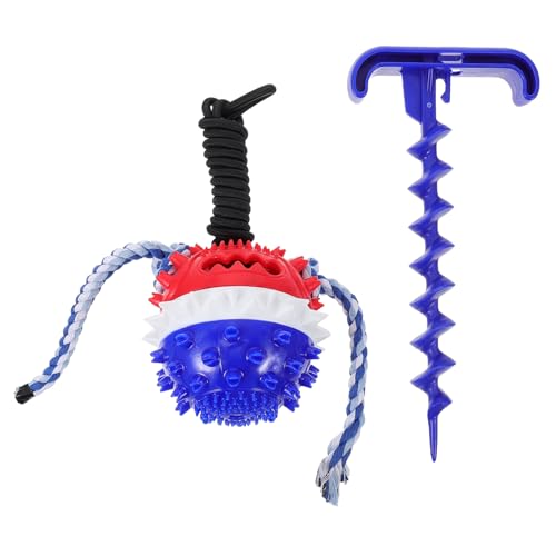 PEPLAYTAL Kauspielzeug Molar Kreativer Kordelzug Ball Für Haustiere Und Langlebiges Haustierzubehör Für Outdoor Spielaktivitäten von PEPLAYTAL