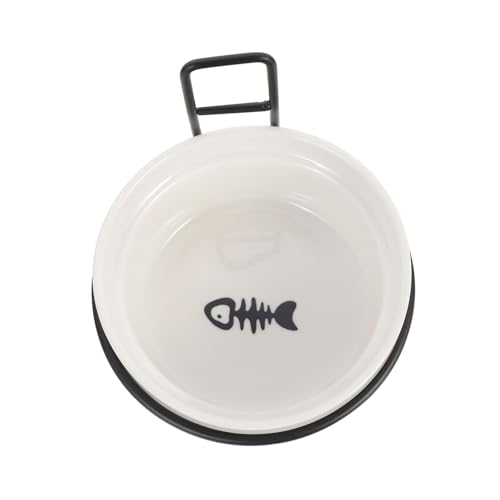 PEPLAYTAL Keramik Katzennapf Wandmontage Abnehmbar Anti umfall Design Einfache Reinigung Platzsparend für Katzen und Kleine Haustiere Inklusive Wandhalterung Weiß Praktischer Futter PEPLAYTAL Keramik Katzennapf Wandmontage Abnehmbar Anti umfall Design Einfache Reinigung Platzsparend für Katzen und Kleine Haustiere Inklusive Wandhalterung Weiß Praktischer Futter von PEPLAYTAL