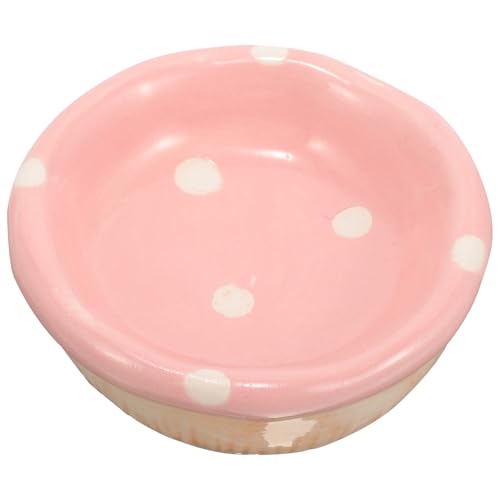 PEPLAYTAL Keramikschale für Hamster und Kleintiere Standsicherer Futternapf aus glasiertem Keramikmaterial Süßer Napf für Kaninchen und Meerschweinchen Spülmaschinenfest und rutschfest für PEPLAYTAL Keramikschale für Hamster und Kleintiere Standsicherer Futternapf aus glasiertem Keramikmaterial Süßer Napf für Kaninchen und Meerschweinchen Spülmaschinenfest und rutschfest für von PEPLAYTAL