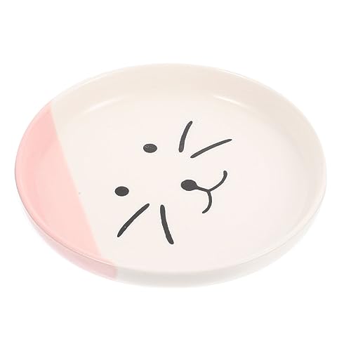 PEPLAYTAL Keramischer Katzennapf Flache Kätzchenschale Ergonomisches Design für Bequemes Füttern Große Kapazität zu Reinigen für Kleine Katzen und Kätzchen PEPLAYTAL Keramischer Katzennapf Flache Kätzchenschale Ergonomisches Design für Bequemes Füttern Große Kapazität zu Reinigen für Kleine Katzen und Kätzchen von PEPLAYTAL