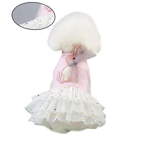PEPLAYTAL Kleid für Hund süßes Hundekleid Haustiere Hunde-Outfit süße hundekleidung Kostüme für Hunde Dog Costume Dog Grooming hundekleider Dog Clothes Hund im Freien im Freien Haustierrock von PEPLAYTAL