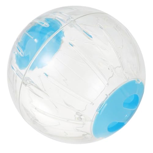 PEPLAYTAL Kleiner Transparenter Hamsterlaufball mit Belüftung Leichter Übungsball für Chinchilla und Meerschweinchen Einfach zu Montierender Fitnessball für Kleine Haustiere Stressabbauend PEPLAYTAL Kleiner Transparenter Hamsterlaufball mit Belüftung Leichter Übungsball für Chinchilla und Meerschweinchen Einfach zu Montierender Fitnessball für Kleine Haustiere Stressabbauend von PEPLAYTAL