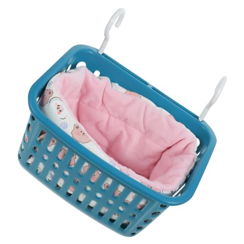 PEPLAYTAL Kleintier Hängematte Baumwolle Warmes Kleintierbett für Hamster Meerschweinchen Zwerghamster und Chinchillas Kuscheliges Haustier Schlafnest mit Atmungsaktivem Zufällige Farbe von PEPLAYTAL