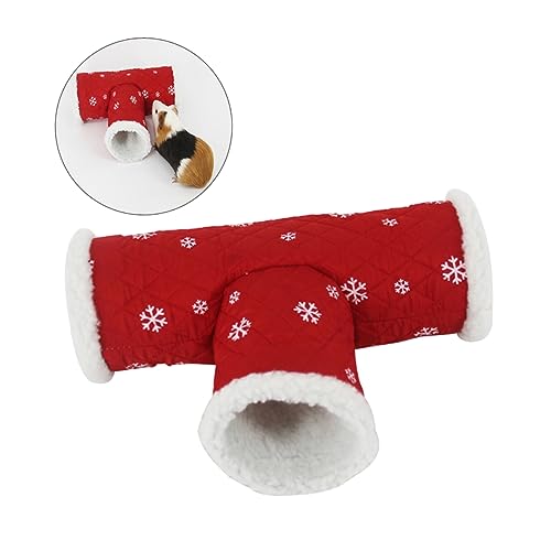 PEPLAYTAL Kleintier Tunnel Haus Winterwarm Fleece Kuschelhöhle für Hamster Meerschweinchen und Kleine Haustiere Weicher Spieltunnel mit Wärmendem Material Geeignet für Zufällige Farbe PEPLAYTAL Kleintier Tunnel Haus Winterwarm Fleece Kuschelhöhle für Hamster Meerschweinchen und Kleine Haustiere Weicher Spieltunnel mit Wärmendem Material Geeignet für Zufällige Farbe von PEPLAYTAL