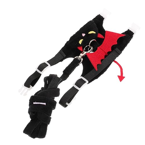 PEPLAYTAL Kleintiergeschirr mit Leine Verstellbares Kaninchen und Frettchen Geschirr für Sicheres Spazieren Atmungsaktive Weste Geeignet für Katzen Hasen und Kleine Haustiere Halloween PEPLAYTAL Kleintiergeschirr mit Leine Verstellbares Kaninchen und Frettchen Geschirr für Sicheres Spazieren Atmungsaktive Weste Geeignet für Katzen Hasen und Kleine Haustiere Halloween von PEPLAYTAL