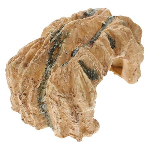 PEPLAYTAL Kletterplattform für Haustiere aus Resin Terrarium Zubehör für Schildkröten Reptilien und Stabiler Lebensraum mit Natürlichem Design für Klettermöglichkeiten PEPLAYTAL Kletterplattform für Haustiere aus Resin Terrarium Zubehör für Schildkröten Reptilien und Stabiler Lebensraum mit Natürlichem Design für Klettermöglichkeiten von PEPLAYTAL