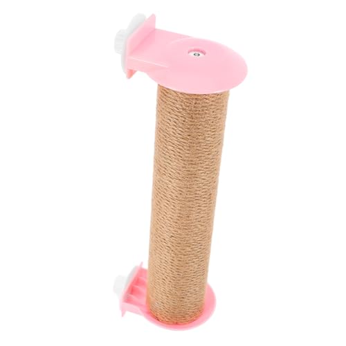 PEPLAYTAL Kratzbaum Für Katzen Ersatz Für Katzenkratzbaum Kätzchen Katzenkratzer Katzenspielzeug Katzenkletterer Katzenpost Kleiner Katzenkratzbaum Katze Kratzt Jute Rosa von PEPLAYTAL